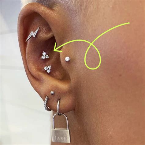 bump on conch piercing|how to insert conch earring.